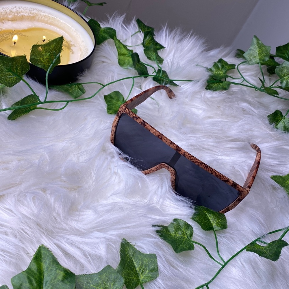 Snakeskin Print sunglasses